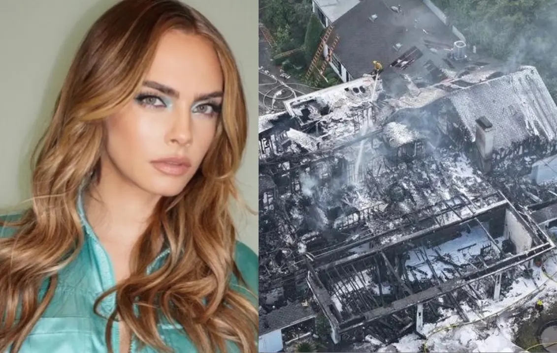 Cara Delevigne LA Mansion Catches Fire