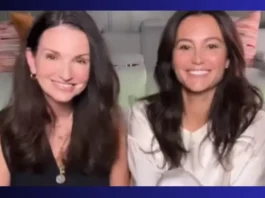 Emma Heming Willis and Helen Christoni