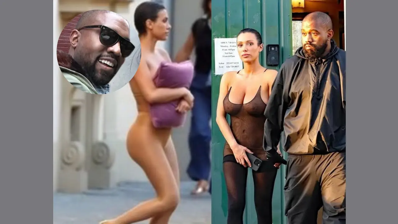 Kanye West and Bianca Censori