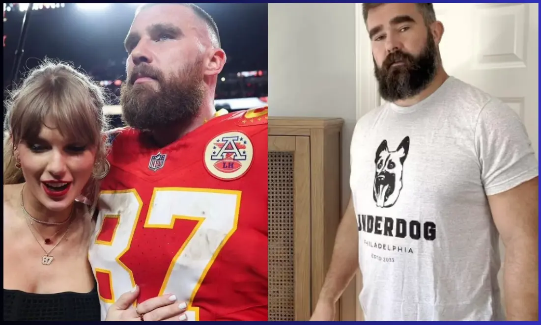 Jason Kelce and Travis Kelce Shower Thanks on Taylor Swift Fans for Podcast Victory!