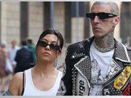 Kourtney Kardashian and Travis Barker